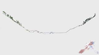 Blatten Post-Landslide Cross Sections