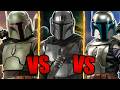 Mandalorian VS Boba Fett VS Jango Fett | Who Would Win?