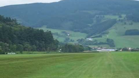 Home Made Depron Foamy Bi-Plane Maiden Flight and crash