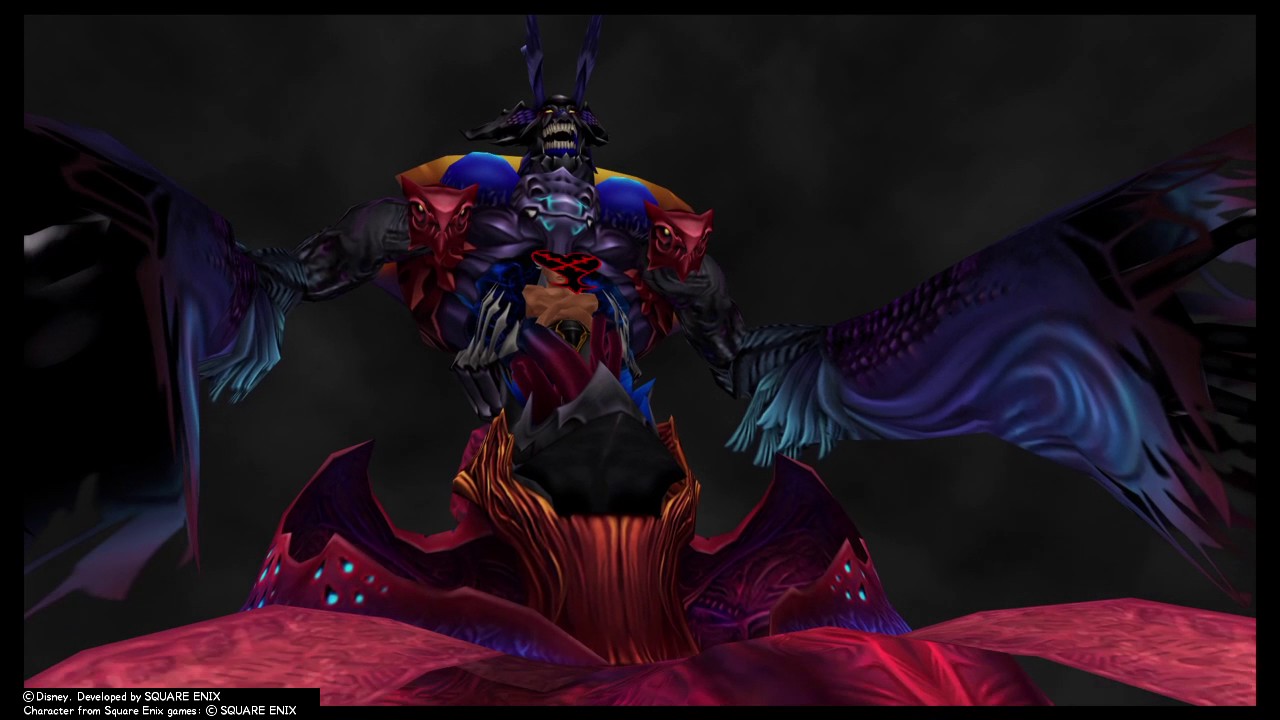 kingdom hearts hd world of chaos ansem third form boss fight kingdom hearts ansem final form