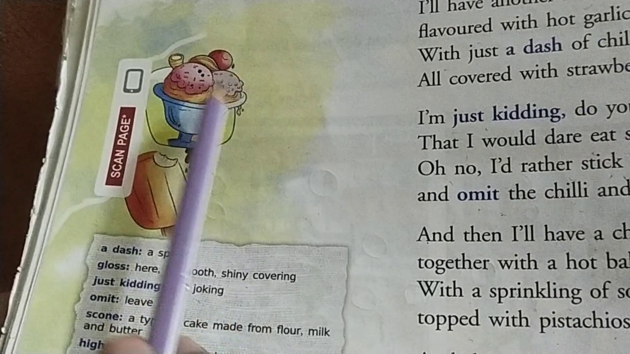 Class3, SubjectEnglish2, Video46, PoemIce Cream Dream by Mrs