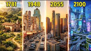 Los Angeles Evolution: 1781 - 2100 AD | Ultimate AI Timelapse