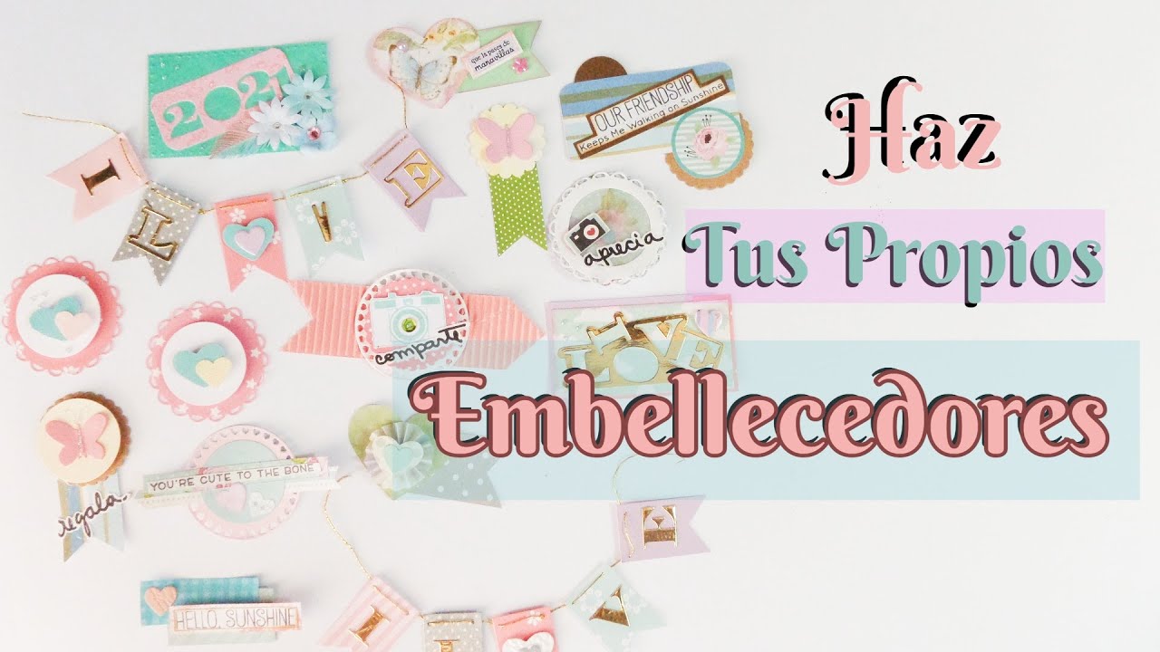 Haz tus Propios Embellecedores - Reto Cerecitas Arte y Scrap