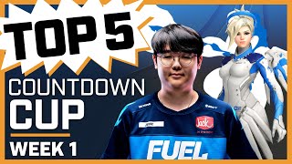 Jecse's Mercy CLUTCH Shuts Down SF Shock?! 🤯 | Top 5 Plays — Countdown Cup Qualifiers