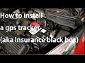 How to install an insurance black box in your car