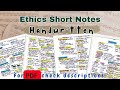 Ethics handwritten short notes #ethicsnotes #EthicsForRAS #EthicsForUPSC #EthicsForUPPCS