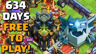 634 DAYS FREE 2 PLAY IN 2026! New Season, New Upgrades, and More! | TH17 | Clash of Clans screenshot 1
