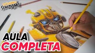 Como Desenhar o BUMBBLEBEE - AULA GRATUITA