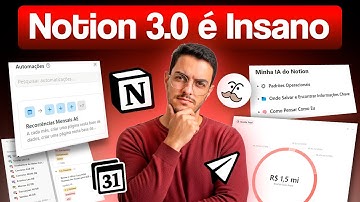 NOTION 3.0: Agora a IA FAZ TUDO na Empresa