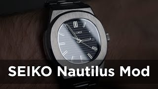 Seiko mod Nautilus обзор