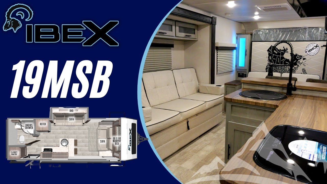 Tour the 2023 Ibex19MSB Travel Trailer by Forest River