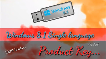Windows 8.1 Single language Product key || 100% Working ||