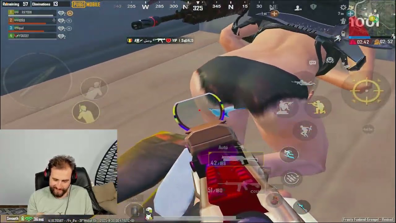 🔥 Безумие Райдена уничтожает сервер, и он сталкивается с профессиональным игроком 😱⚡ | PUBG Mobile