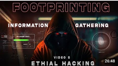 Master Footprinting & Reconnaissance || The First Step in Ethical Hacking 🔍💻"
