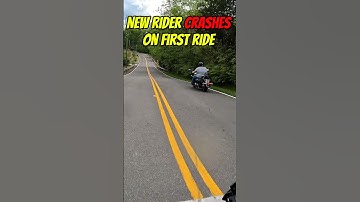 When you crash your first bike                   #yamaha #harley #cruiser #crash #bikelife #mt09 #r6