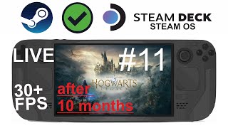Hogwarts Legacy Pre Launch Steam Deck Gameplay Steam OS First 20