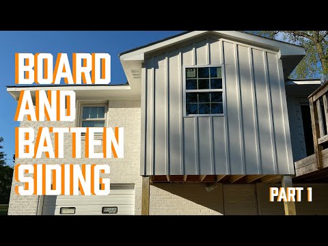 DIY Board and Batten Siding