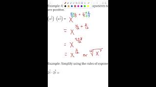 MAT1033 (MOM) Mod 3 HW 2 Rational Exponents