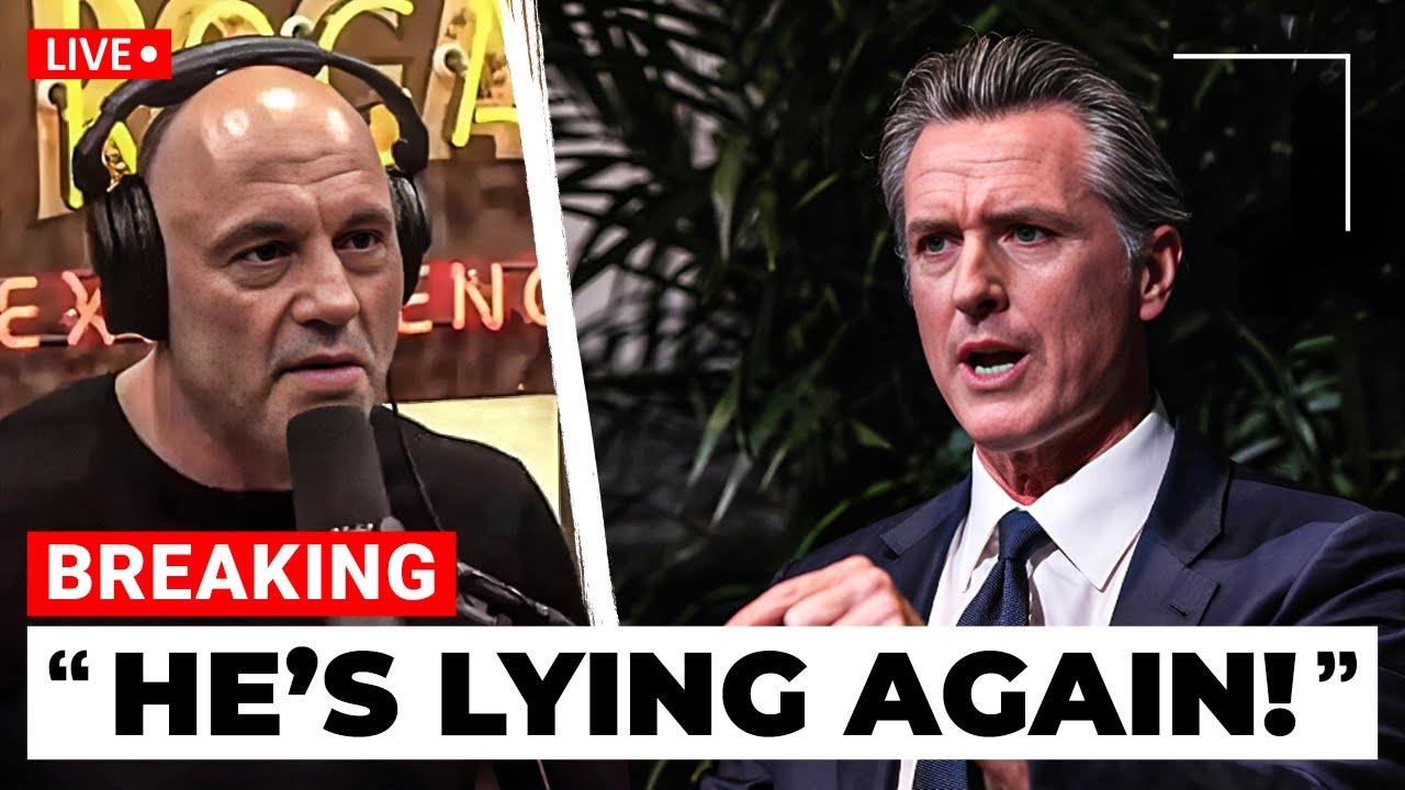 Joe Rogan EXPOSES Gavin Newsom SHOCKING Podcast Moment