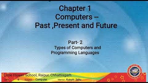 Class- 6 Computer (chapter 1)part 2