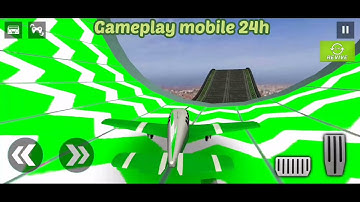 Plane Stunt Game All Levels Walkthrough (Android, ios) New Update Max Levels (11&12)