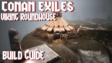 Conan Exiles - Viking Roundhouse Build PVE/C