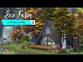 Modern Eco Farm 🌱 Cottage Living | Stop Motion build | The Sims 4 | NO CC