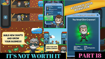 WOW THIS IS NEW|Idle Miner Part 18