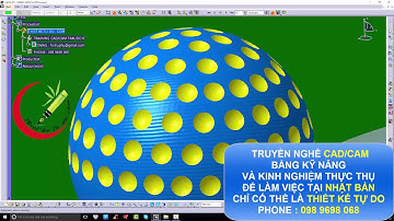 MANUFACTURE GOLF BALL 5 AXIS BY CATIA V5R27