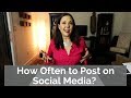 Consistency is Key and How Often to Post to Social Media