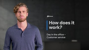 Day in the office - Customer service |  How does EDUardo work?