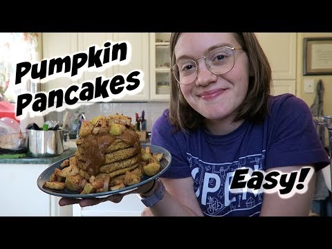 Pumpkin Pancakes (Easy!)