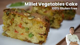 Foxtail Millet Recipes | Savory Vegetables Millet Cake | Millet Cake kaise banate hain