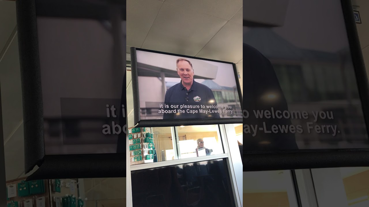 Cape May Lewes Ferry Safety Video