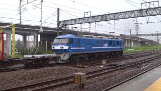 ジョイント音が複雑！桃太郎の新塗装！EF210-106　8055レ