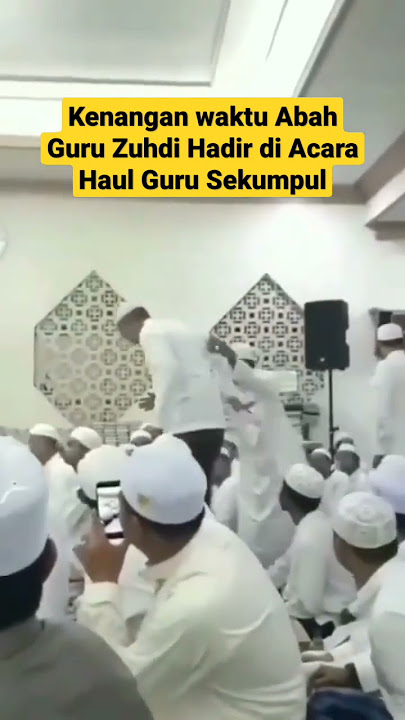 Kenangan waktu Guru Zuhdi hadir di acara Haul Guru Sekumpul.