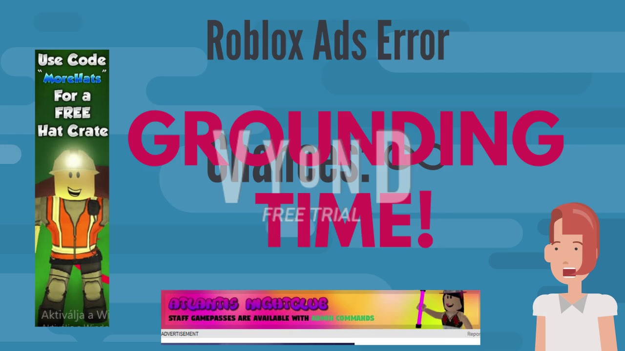 Roblox Ads Error Ga 15 Youtube - roblox ads error ganz