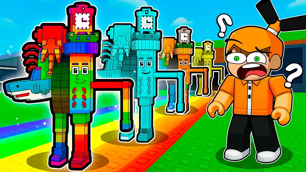 Robé los BRAINROT PROHIBIDOS utilizando HACKS en ROBLOX...