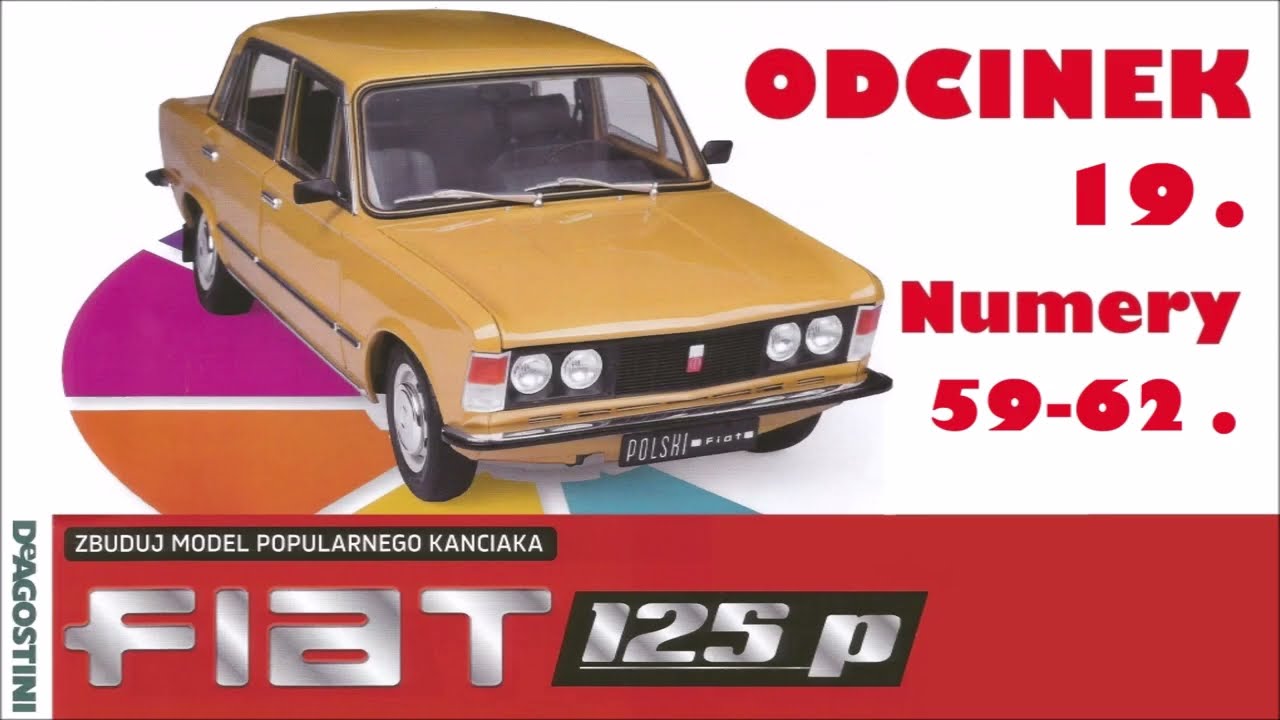 Fiat 125p. Odc. 19 cz. 5962. Zbuduj model kultowego auta