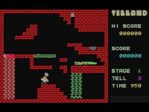 パズルアクション自作ゲーム（第１面）