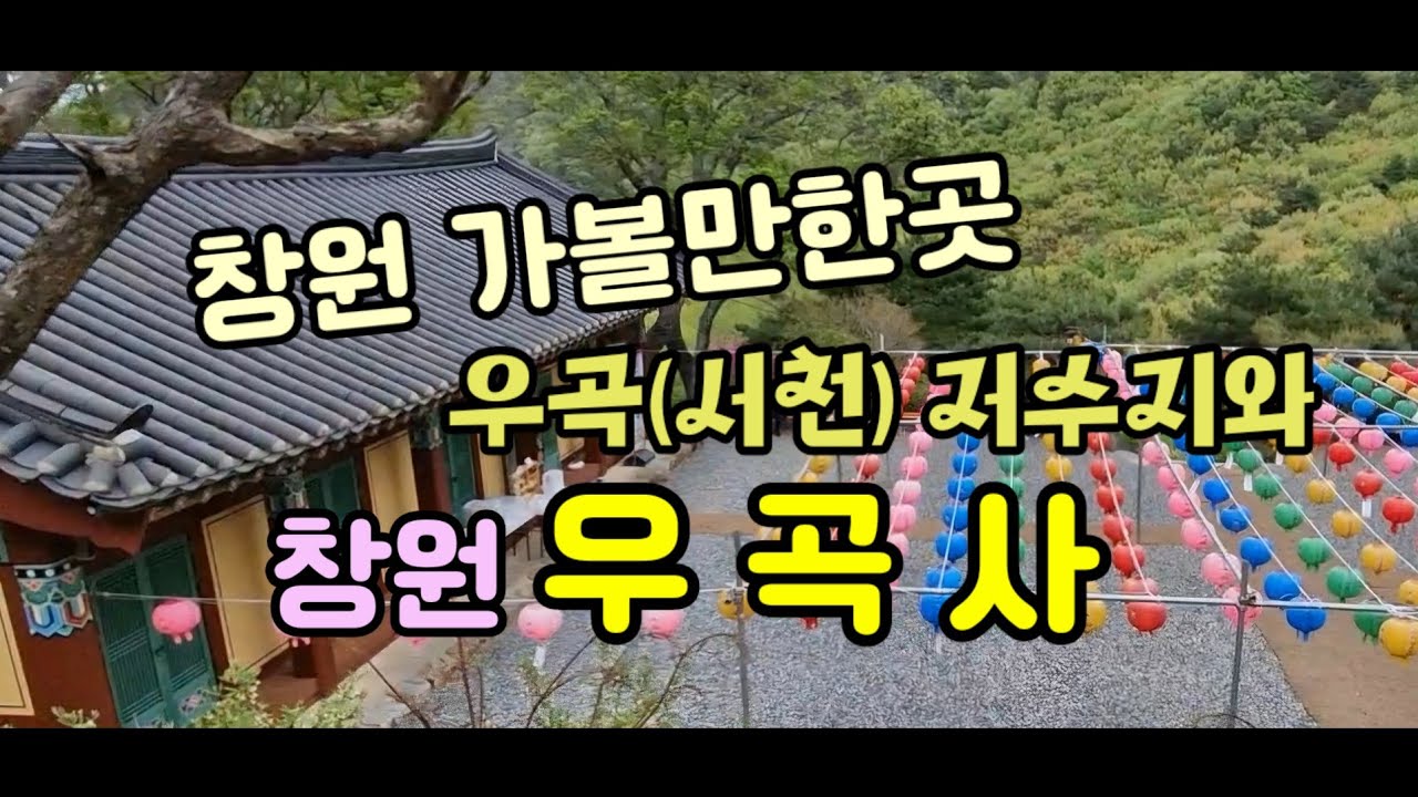 창원 가볼만한곳,  우곡(서천) 저수지와 천년고찰  창원 ♧ 우곡사♧  우곡 저수지/우곡사 약수/천년고찰/벼락맞은 은행나무