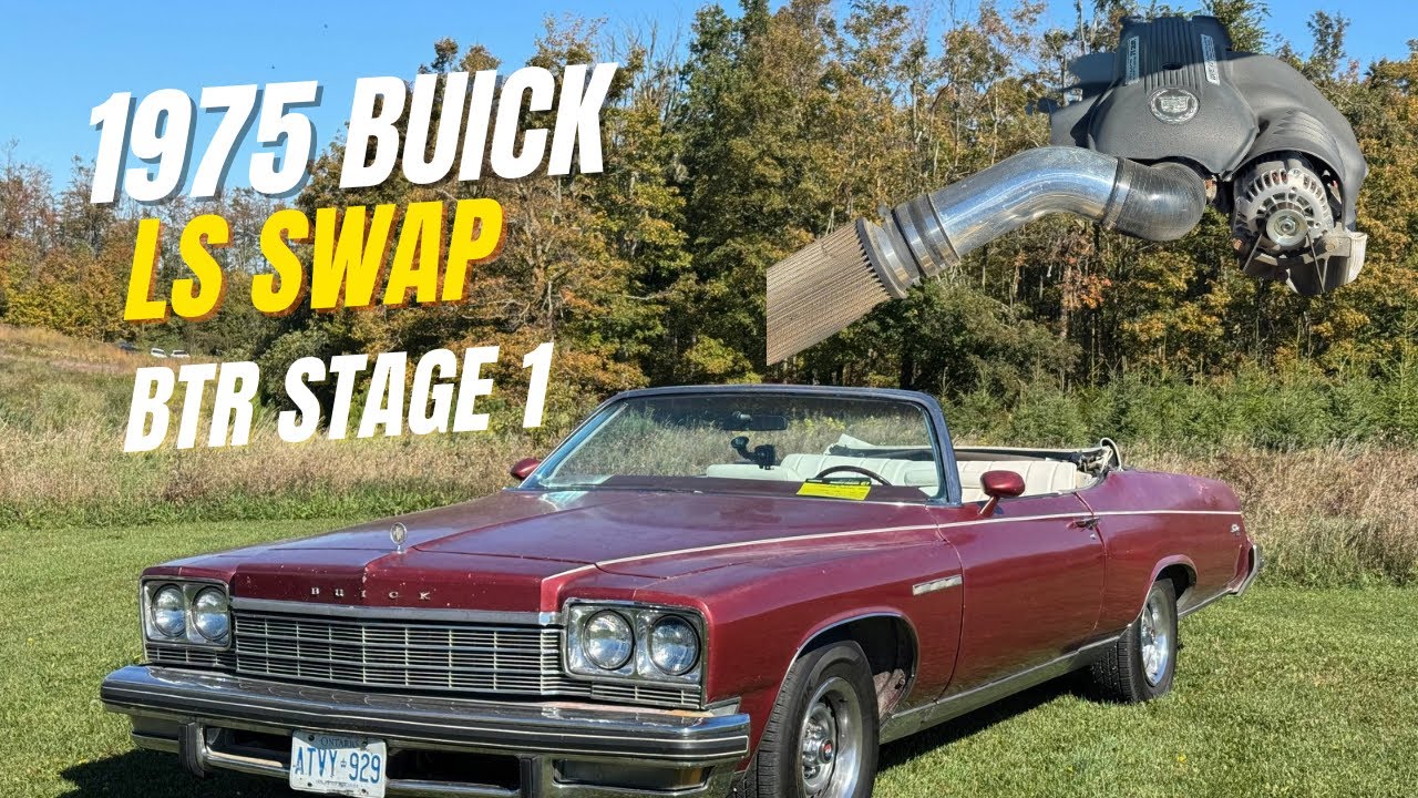 LS SWAPPED 1975 Buick Lesabre convertible (призер)