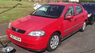 Reviving a faded red Vauxhall Astra paint