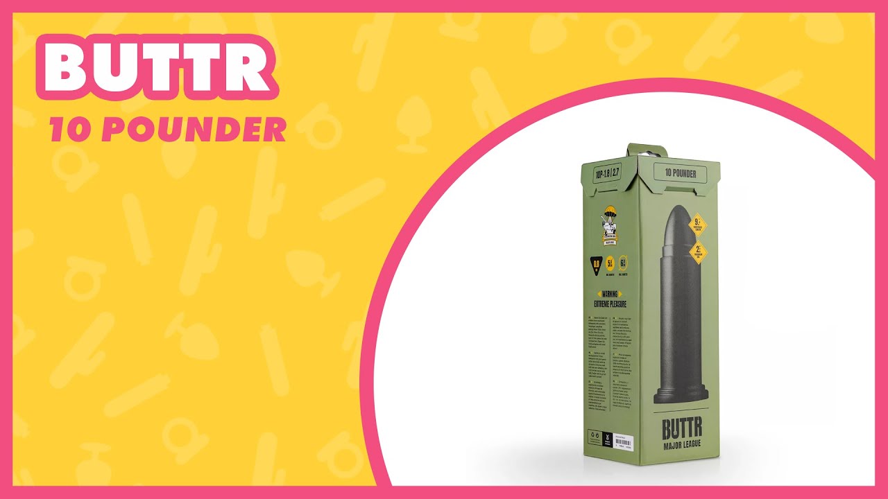 BUTTR 10 Pounder Review ⚡ XXL Design & Smooth Glide 💗 EasyToys