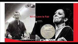 Carmen Mcrae, Cal Tjader - All In Love Is Fair