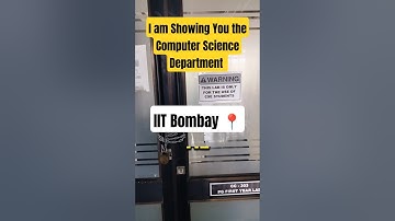 Computer Science Department in IIT Bombay #iitbombay #iitjee #iit #jee #nextstopiit #cse #shorts #PR
