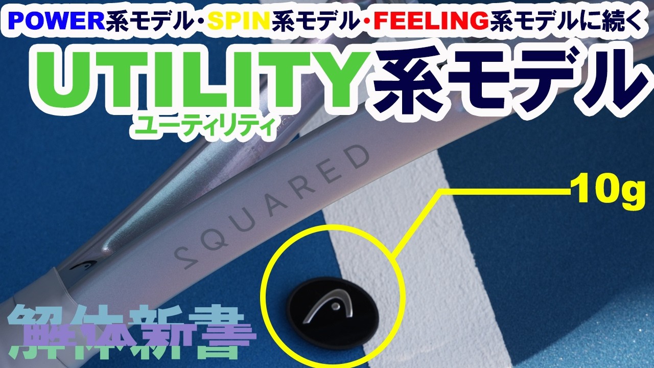 全く新しいモデル、SQUAREDの解体新書！