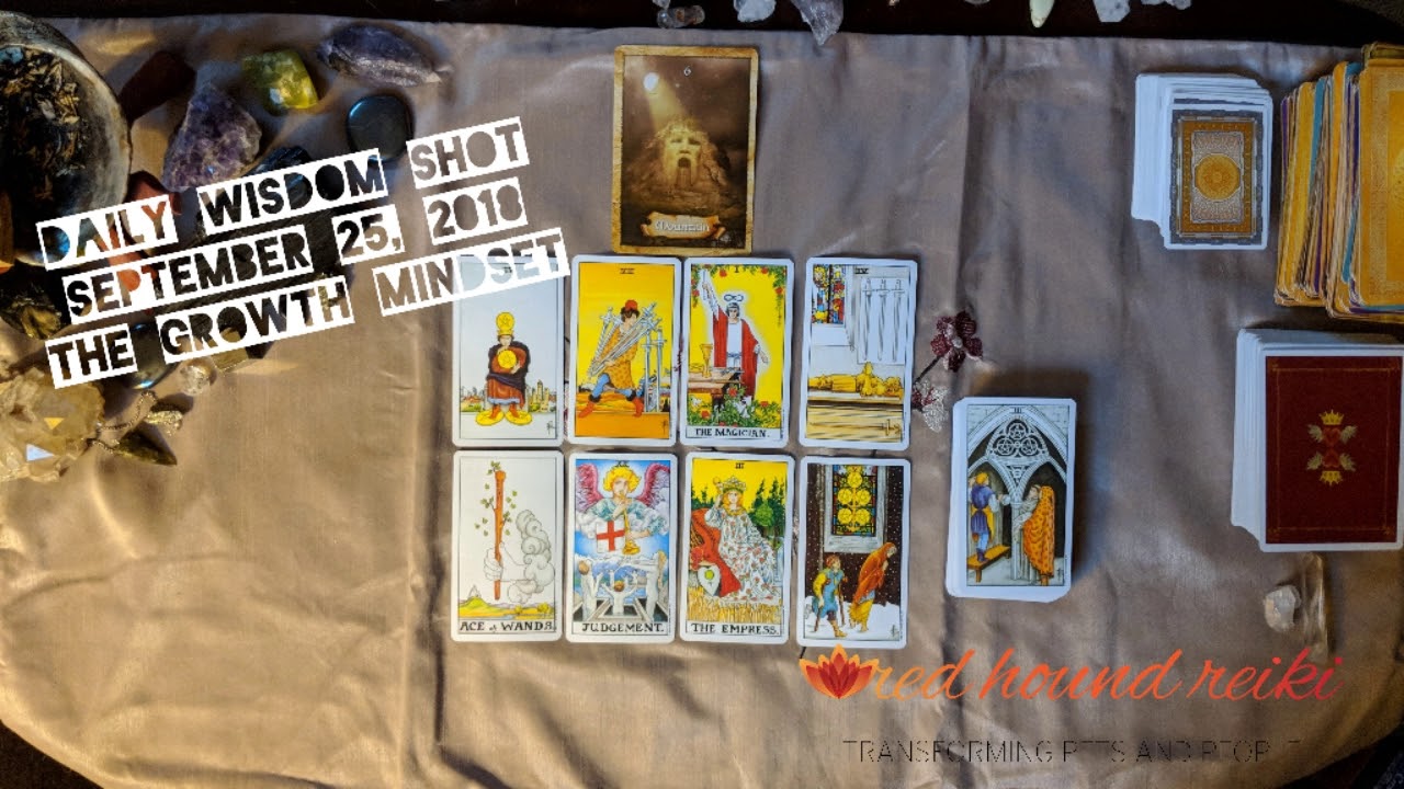 *The Growth Mindset* Daily Wisdom Shot for September 25, 2018