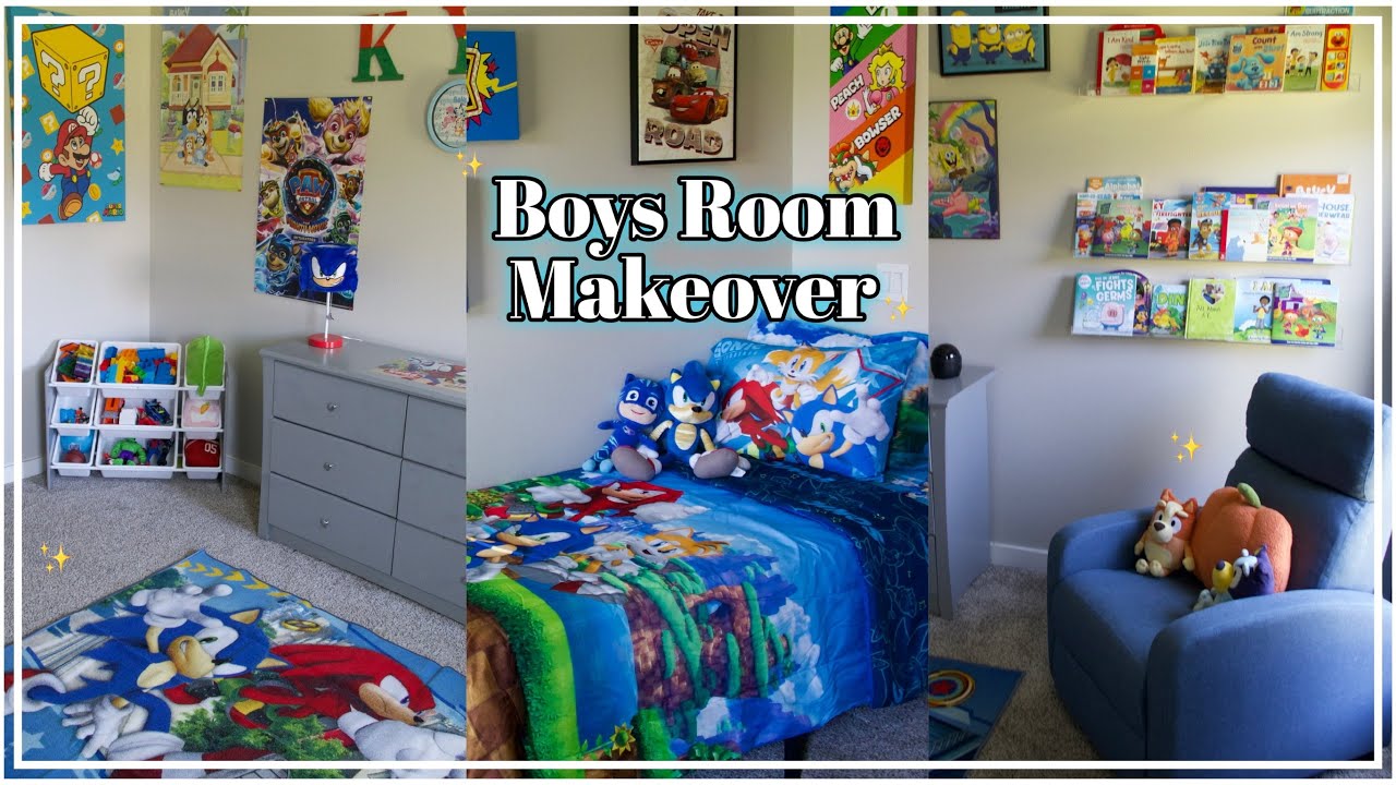 Kid's Bedroom Makeover On A Budget | KIDS ROOM MAKEOVER + TOP ORGANIZATION IDEAS FOR KIDS ROOM