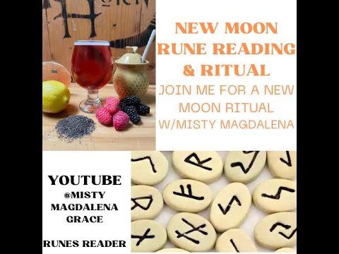 New Moon In Taurus Runes Reading With Magdalena - YouTube